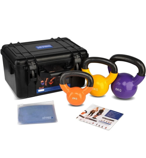 KP PRO Kettlebells 2-4-6kg.